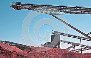 Pit surface mine