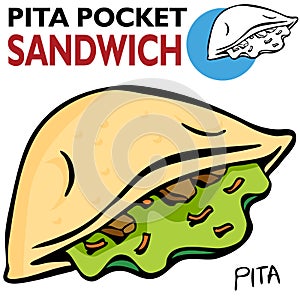 Pita Pocket Sandwich