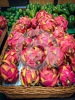 Pitaya, pitahaya, dragon fruit,