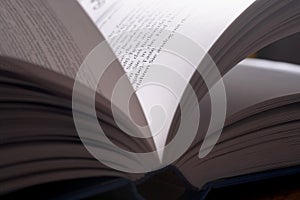 pitched book photo