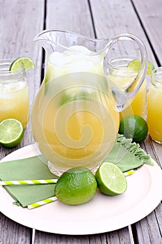 Pitcher of Pineapple Mint Limeade