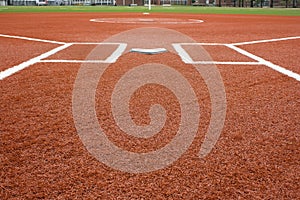 Pitcher's mound photo