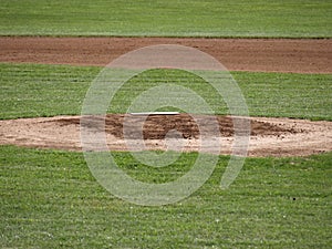 The pitcher's mound