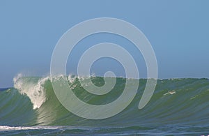 Pitching Ocean Wave