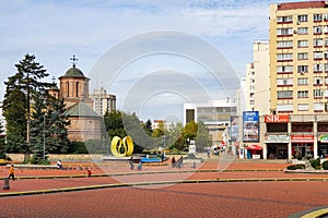 Pitesti Romania city center