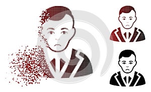 Pitiful Dust Pixel Halftone Noble Gentleman Icon