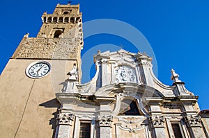 Pitigliano church - Grosseto - Tuscany - italy photo