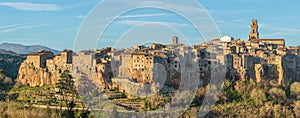 Pitigliano-Etruscan tuff city