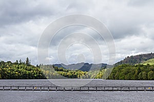 Pitlochry Dam, Scotland photo