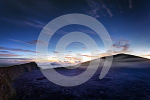 Piton de La Fournaise volcano