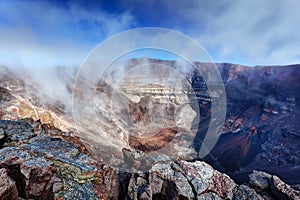 Piton de la Fournaise volcano