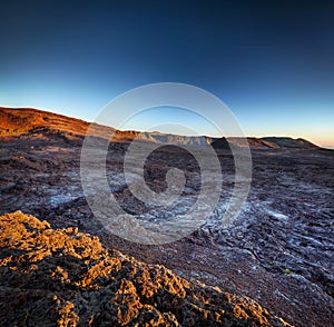 Piton de la Fournaise volcano