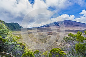 Piton de la Fournaise volcano, Reunion