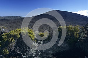 Piton de la Fournaise volcano, Reunion Island