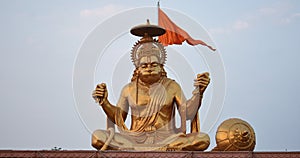 Pitra Parvat Hanuman Statue Indore MP India photo