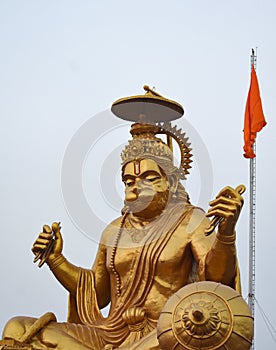 Pitra Parvat Hanuman Statue Indore MP India photo