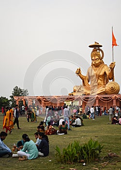 Pitra Parvat Hanuman Statue Indore MP India