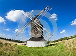 Old Pitstone windmill countryside hertfordshire uk photo