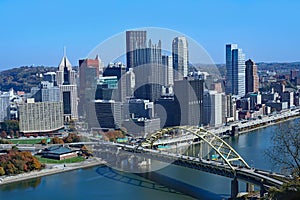 Pittsburgh downtown skyline