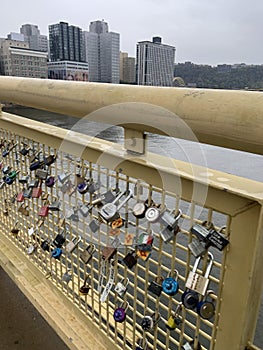 Pittsburgh Love Lock Bridge