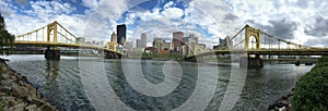 Pittsburgh Pennsylvania Downtown City Skyline Allegeny River
