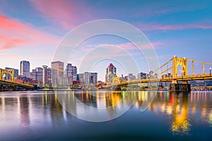 Pittsburgh, Pennsylvania, USA Skyline