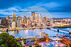 Pittsburgh, Pennsylvania, USA Skyline