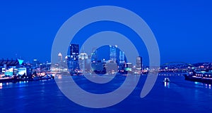 Pittsburgh Skyline at Night