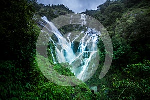 Pitugro WaterfallPetro Lo Su or Heart Waterfall,the highest waterfall in Thailand,located in Umphang Wildlife Sanctuary,