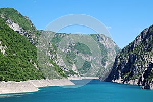 Piva Lake, Montenegro