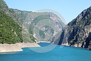 Piva Lake, Montenegro