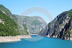 Piva Lake, Montenegro