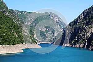 Piva Lake, Montenegro