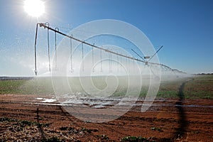 Pivot irrigation