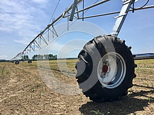 Pivot irrigation