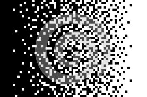 Pixel abstract mosaic background