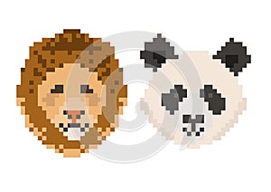 Pixel animals icon
