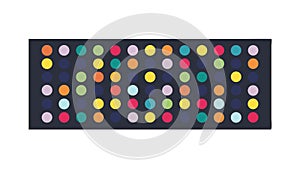 Pixel Art Grid Pattern Vector Icon for Digital Retro, vector design Generative AI