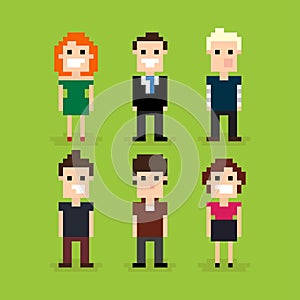 Pixel Art People