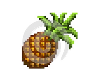 Pixel art pineapple img