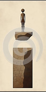 art of in plain background