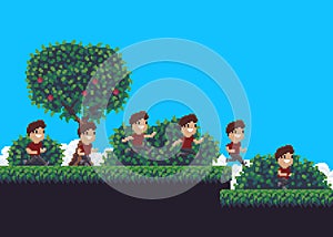Pixel Art Scene