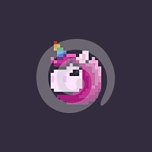 Pixel Art Unicorn