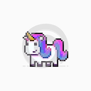 Pixel Art Unicorn