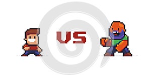 Pixel Art Versus