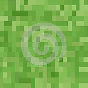 Pixel background. The concept of games background. Minecraft concept. Vector illustration