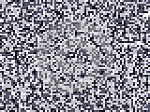 Pixel camuflage gray city seamless pattern
