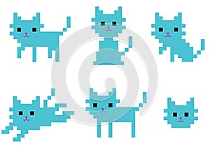 Pixel catty