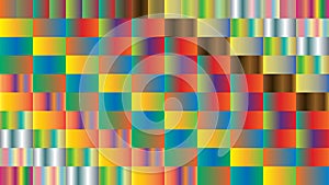 Pixel Color Block Vector Background Pattern Seamless