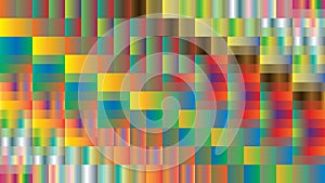 Pixel Color Block Vector Background Pattern Seamless